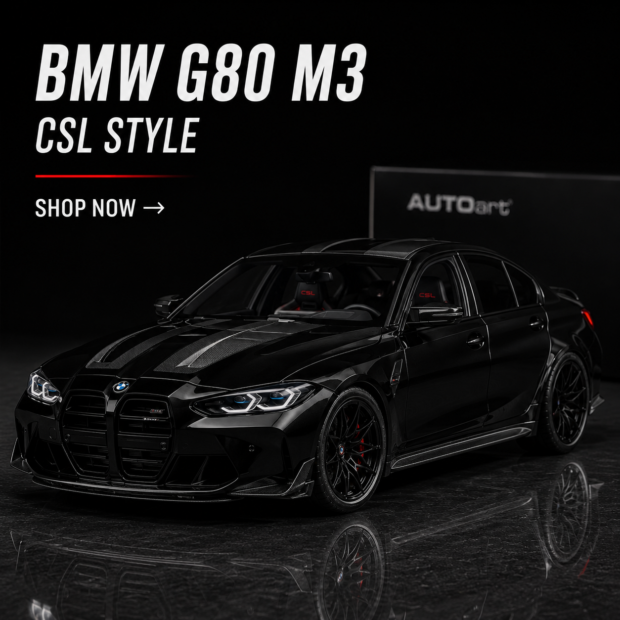 BMW M3 G80 - 1:18