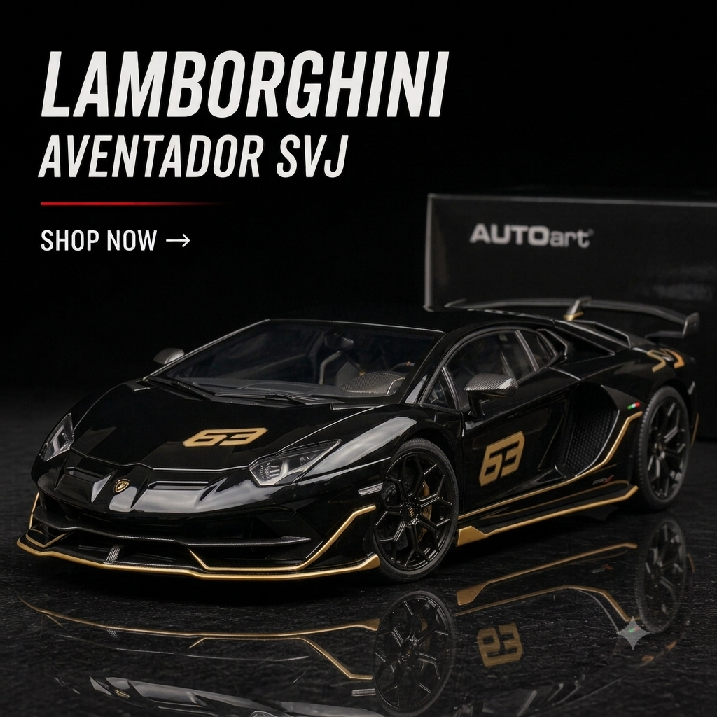 Lamborghini Aventador SVJ Roadster - 1:18